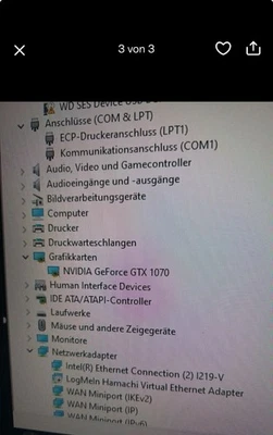 Gaming PC mit Maus, Tastatur und Monitor - Bild 1 von 3