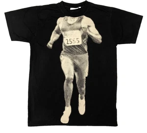 Olympic Museum Collection Runner Marathon decathlon I'm a Hero shirt Medium blk - Picture 1 of 7