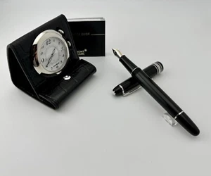 Montblanc Travel Time 7056 & Chopin 145P Fountain Pen With Rare 18K Gold Nib - Picture 1 of 24