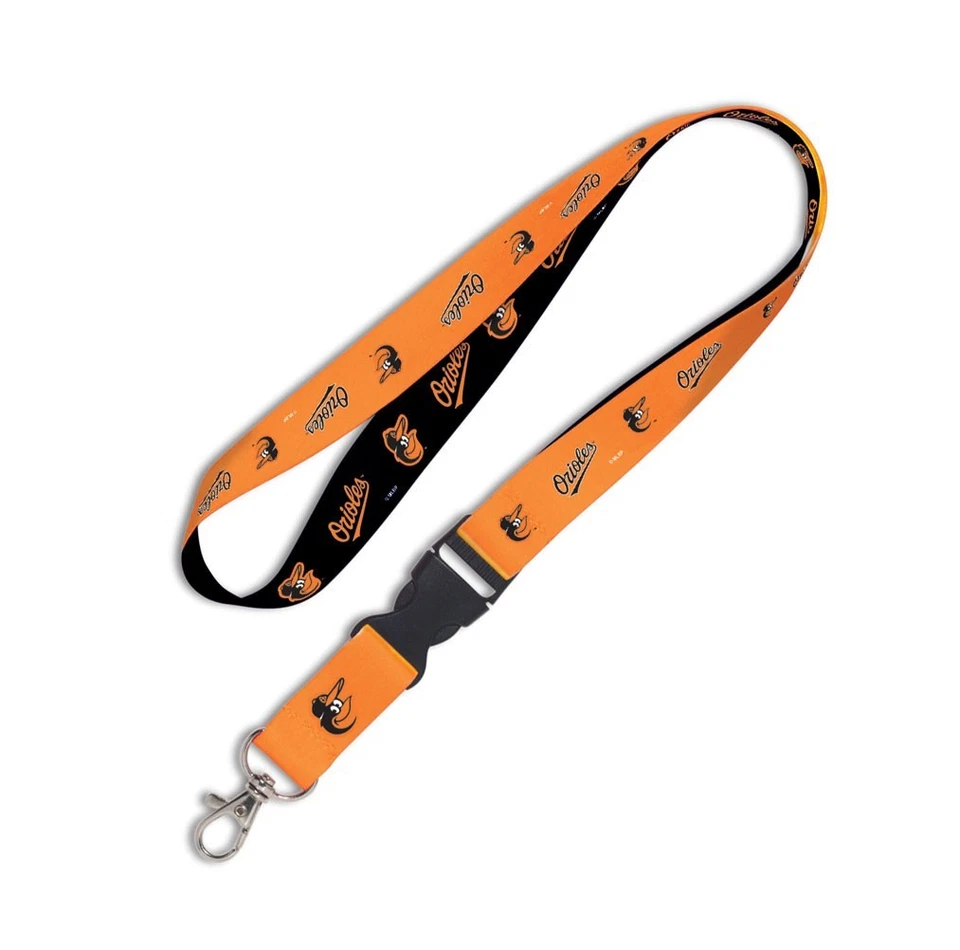 BALTIMORE ORIOLES LANYARD DETACHABLE BUCKLE NEW WINCRAFT 👀 - Image 1 of 1