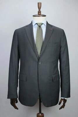 SARTORIA PANTENOPEA Grey Striped WOOL Blazer Jacket Sport Coat 52IT 42US/UK - Image 1 of 4