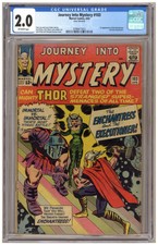 Journey Into Mystery 103 (CGC 2.0) O/W p; 1st app Enchantress! 1964 Marvel B327