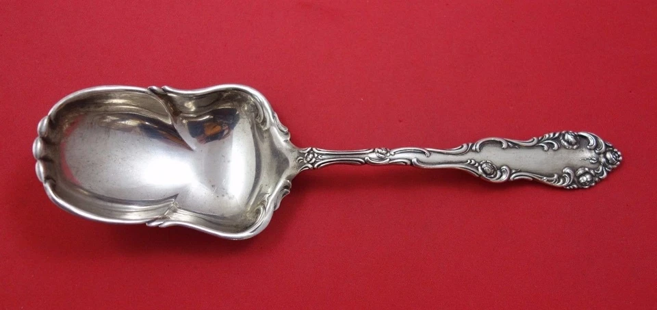 Cuchara bayas de plata esterlina inglesa antigua de Towle 8 1/4" Foto 1 de 1