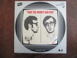 Take the Money and Run 8007-80 1969 Magnetic Video Ext Play Laserdisc Videodisc - Picture 1 of 3