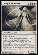 MTG Twilight Shepherd Asian EXC-Pastorela of Twilight-SHM-Magic