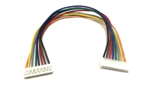 JST-EH 8-Pin 2.5mm double female connector reversed extension 16cm wire PCB 2pcs - Picture 1 of 4