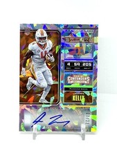 2018 Contenders Draft Picks Cracked Ice Ticket /23 John Kelly Rookie Auto RC