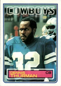 1983 Topps #54 Dennis Thurman - Picture 1 of 2