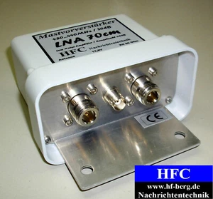 LNA-70cm GaAs-FET Preamplificatore da palo 20 dB / 430-440 MHz - Foto 1 di 2