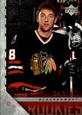 2005-06 Upper Deck Chicago Blackhawks Hockey Card #445 Cam Barker Rookie