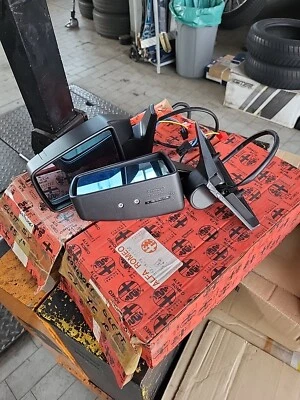 SPECCHIETTO RETROVISORE SINISTRO ELETTRICO ORIGINALE ALFA 90 162.19.78/11.00 - Immagine 1 di 4