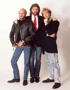 Bee Gees Barry Gibb Maurice Gibb Robin Gibb  11.7x16.5 Glossy Photo Poster - Picture 1 of 1
