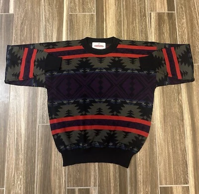 Suéter Obermeyer Skiwear Fair Isle tejido mezcla de lana para hombre talla mediana Foto 1 de 4