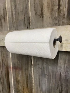 Railroad Spike Paper Towel Holder/ Forged/ Blacksmith - Picture 1 of 6