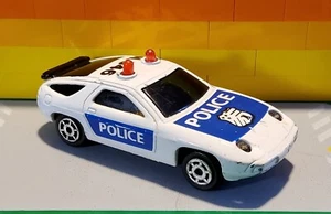 MAJORETTE -PORSCHE 928 POLICE-SONIC FLASHER-ECH 1/60 - Picture 1 of 3