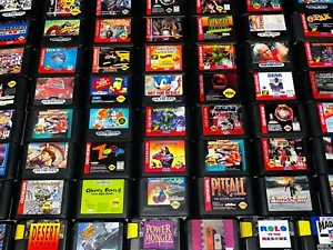 Sega Genesis Original OEM Authentic *Pick Your Game* Cart Only Cleaned Tested - Picture 1 of 141