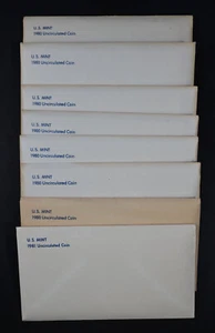 9 United States Mint Proof Sets 1980-1981  Coins USA Uncirculated - Picture 1 of 4