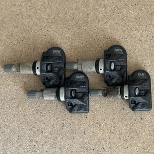 4x BMW Genuine TPMS Tyre Pressure Monitoring Sensor Wheel Electronic 36106877937 - Picture 1 of 7