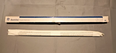 New Old Stock 1-10" 23830 GE Q1500T3/CL 1500W  240V Bulb Made In Hungary T1 - Image 1 of 2