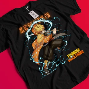 Camisa Cazador de Demonios Camiseta Zenitsu Camiseta Tanjiro Camiseta Muzan Doma Camiseta Inosuke Nezuko - Imagen 1 de 6