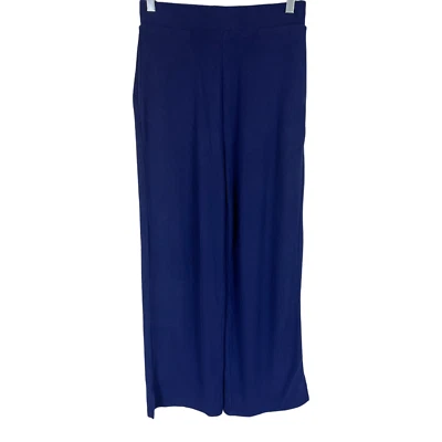 Pantalones para mujer Lisa Rinna Collection cepillados Hacci azul marino profundo talla XX-pequeña  Foto 1 de 2