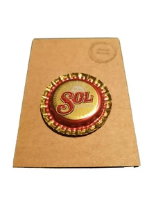 BOTTLE CAP FRIDGE MAGNET SOL - Picture 1 of 4