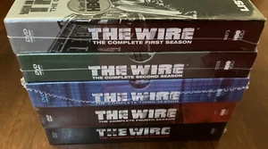The Wire TV Series Complete Season 1-5 DVD Box Sets - NEW, SEALED - Picture 1 of 4