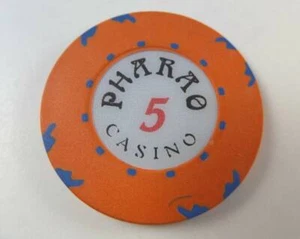 Vintage PHARAO CASINO $5 Casino Chip - Picture 1 of 1