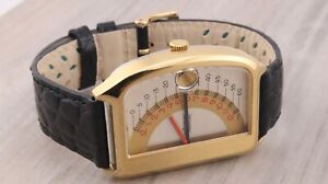 Linear Time Wittnauer Automatic Futurama Double Retrograde Jump Hour Wristwatch
