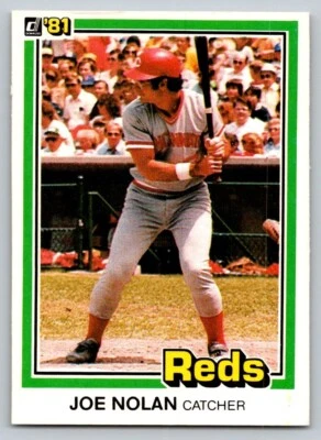 1981 Donruss - #302 Joe Nolan - Image 1 of 2