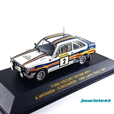 Ford Escort RS1800 MKII #2 A. Vatanen - Richards 1000 Lagos 1981 1:43 - Изображение 1 из 4