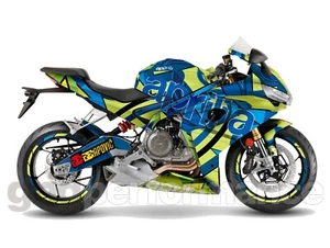 Motorcycle Fairing Decal Vinyl Sticker Kit – For RS660 Type (2-1.Rossi) - Picture 1 of 16