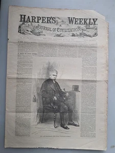 Harper's Weekly - April 30, 1859 Issue May-Day in the Country & City - Picture 1 of 6