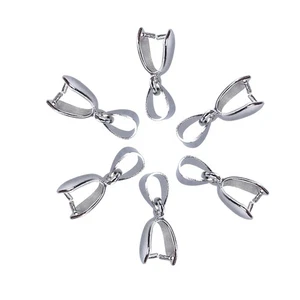 100 Pezzi Fibbia Semi di Melone Accessori Chiusure Pendenti Bail Bead Connettori - Foto 1 di 8