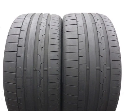 255 40 19 2x CONTINENTAL 255/40 R19 100Y XL SportCon6 Sommerreifen 2020 6-6,2mm - Bild 1 von 4