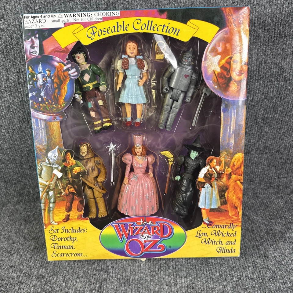 Figuras de colección vintage 1994 del Mago de Oz Posable Dorothy caja original raras Foto 1 de 4