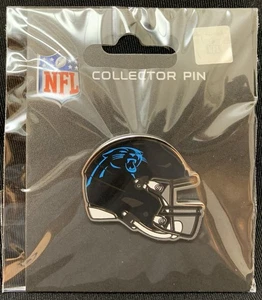 CAROLINA PANTHERS BLACK HELMET COLLECTOR PIN NEW WINCRAFT - Picture 1 of 1