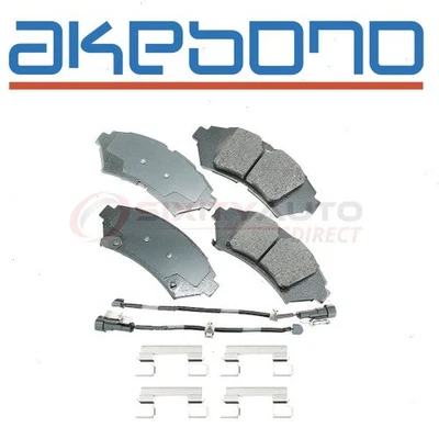 Akebono Pro-ACT Front Disc Brake Pad Set for 1998-2002 Cadillac Seville - wz Foto 1 de 4