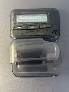 Motorola Advisor LX Alphanumeryczny pager z paskiem Vintage Retro Beeper Testowany - Zdjęcie 1 z 10
