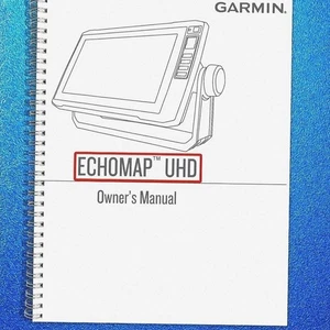 GARMIN ECHOMAP UHD For ALL 60 / 70 / 90 SERIES - User Manual Instructions, COLOR - Picture 1 of 5