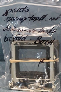 Graflex Crown Speed Graphic 4X5 Front Standard Good Bellows missing side screw - Picture 1 of 7