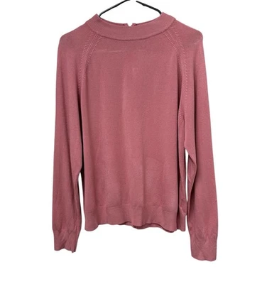 Hampshire Studio Pink Petite Lightweight Sweater, Size PL - Image 1 of 4