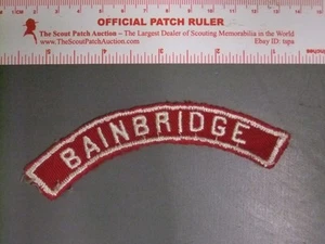 Boy Scout Bainbridge Pennsylvania Georgia RWS Community Strip 5155OO - Picture 1 of 1