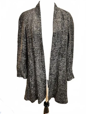 Abrigo Swing Pearl C Ligero Gran Tamaño Vintage Talla 6 Chaqueta Ópera Clásica Boho Foto 1 de 4