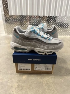 Nike Air Max 95 Gris Neutro Azul Cloro Talla 10.5 LIMPIO 609048-038 Auténticas - Imagen 1 de 7