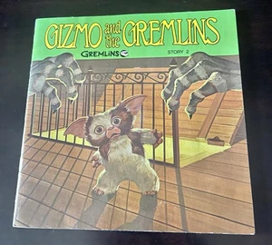 1984 Story 2 Gizmo And The Gremlins 33 1/3 RPM Record & Story Book Good Shape - Picture 1 of 8