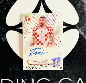2023 Topps Pristine Road To Euro 2024 - Mateo Kovacic Autograph PA-MK - Croatia - Bild 1 von 2