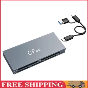 5-Gbit/s-Multifunktionskartenleser USB-Kartenleser für CFast CF MS SD TF XD-Kart - Afbeelding 1 van 12