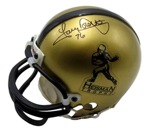 Tony Dorsett Pitt 76 Heisman Trophy Winner handsignierter Mini Helm JSA 201574 - Bild 1 von 3