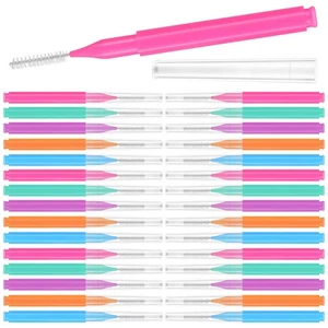 3 Stück Plektren für Zahnspangen Zahnseide Bürste Kanal Reinigung Reiniger - Bild 1 von 12